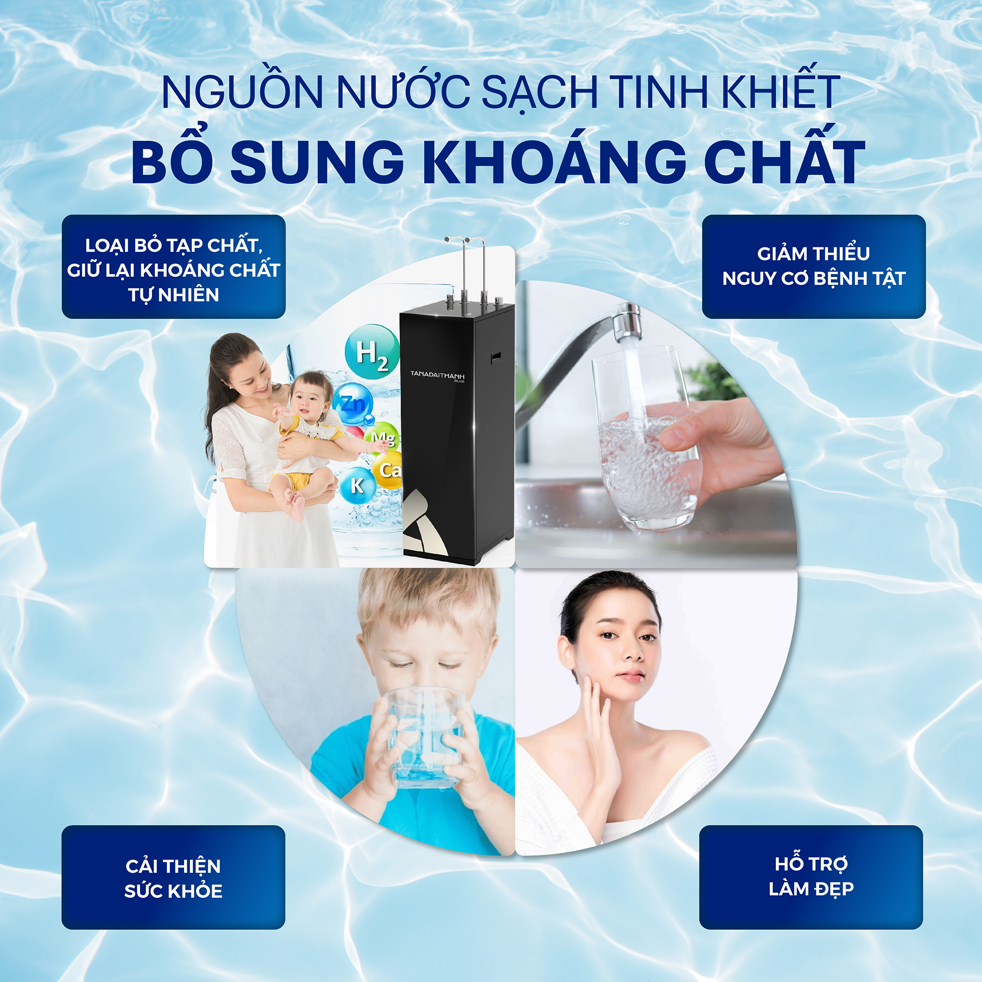 Máy lọc nước RO Tân Á Đại Thành Plus 08, chỉ bán khu vực miền Nam