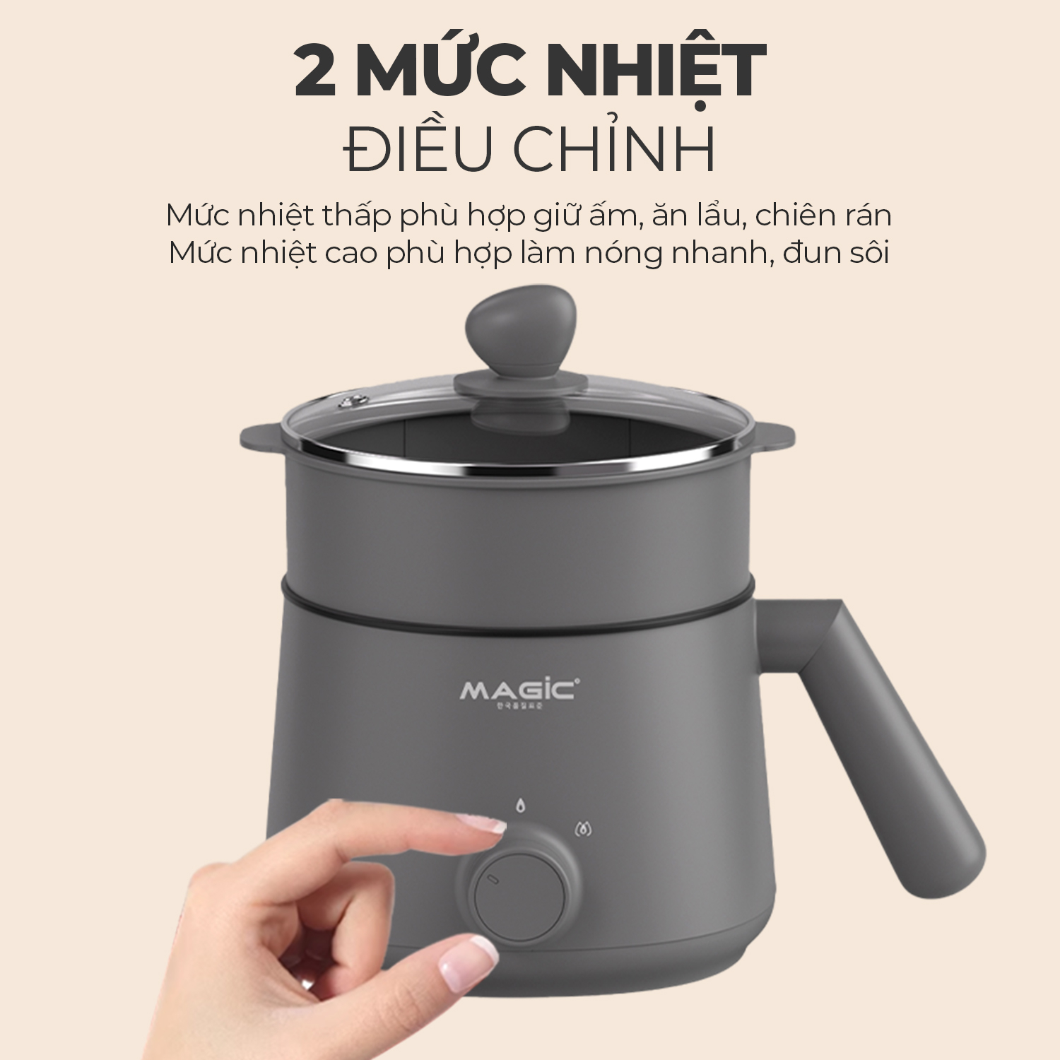 Nồi lẩu điện đa năng Magic A-041