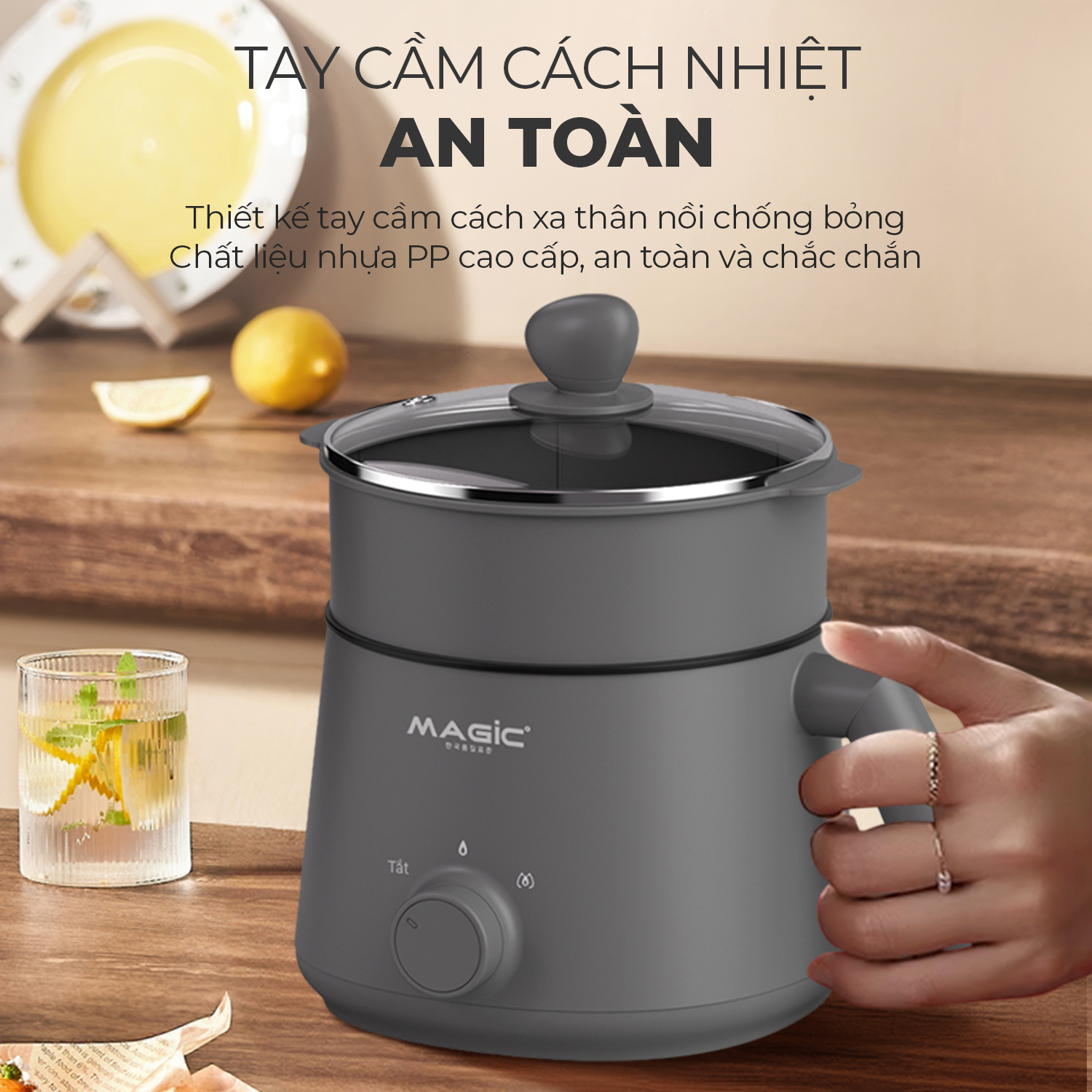 Nồi lẩu điện đa năng Magic A-041
