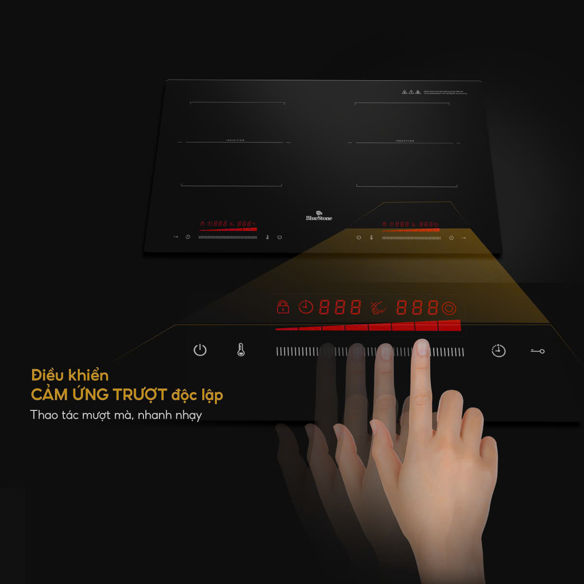 Bếp Từ Đôi BlueStone ICB-6920 – 3400W
