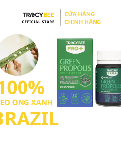 Viên uống Keo Ong Xanh Propolis Tracybee (60 viên)