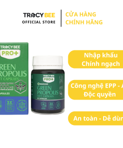 Viên uống Keo Ong Xanh Propolis Tracybee (60 viên)