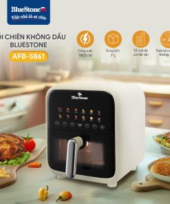 Nồi chiên không dầu điện tử BLUESTONE AFB-5861 7 Lít 1800W