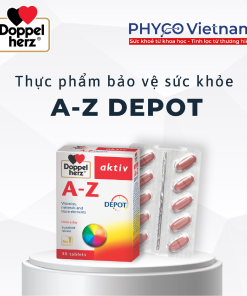 TPBVSK A-Z Depot bổ sung vitamin và khoáng chất dạng viên hỗ trợ tăng cường sức khỏe, tăng sức đề kháng