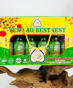 Hộp 6 chai Nước yến sào BESTNEST Tự nhiên 180ml