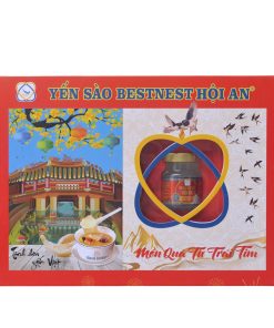 Tổ yến chưng sẵn BESTNEST Hội An 18% đường phèn Tết 2026 – Hộp cứng 8 hũ