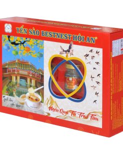 Tổ yến chưng sẵn BESTNEST Hội An 18% đường phèn Tết 2026 – Hộp cứng 8 hũ
