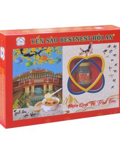 Tổ yến chưng sẵn BESTNEST Hội An 18% đường phèn Tết 2026 – Hộp cứng 8 hũ