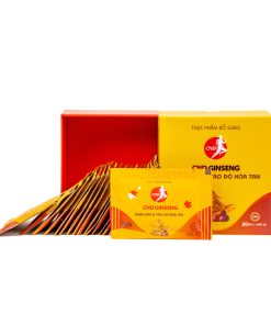 Nhân sâm và táo đỏ hòa tan