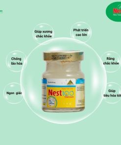 Nước Yến sào Calcium Nest100 – Bổ sung canxi giúp xương chắc khỏe (70ml)
