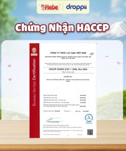 Gạo Japonica Premium HEBE giúp bé ăn ngon miệng hơn (hộp 1kg)