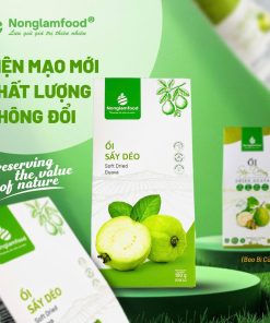 Ổi sấy dẻo Nonglamfood – Hộp 100g