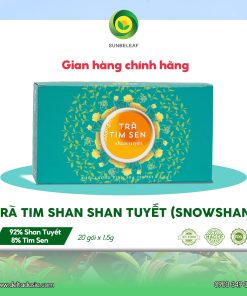 Trà Tim Sen Shan Tuyết Cổ Thụ Sunbeleaf – Thích Hợp Cho Người Chú Trọng Lối Sống Điều Độ Và Sức Khỏe Bên Trong – Hộp 20 Gói Túi Lọc