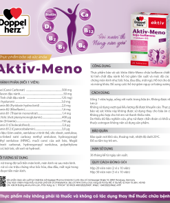 TPBVSK Aktiv-Meno cải thiện cân bằng nội tiết tố nữ