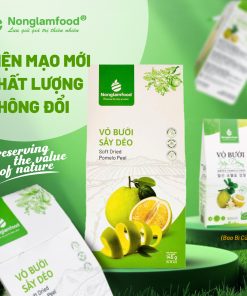 Vỏ bưởi sấy dẻo Nonglamfood (hộp 145g)