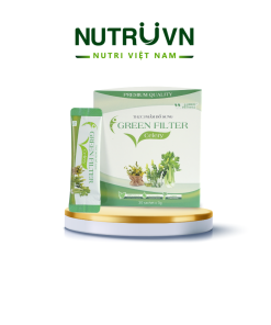 Bột cần tây sấy lạnh Green Filter Celery – Bổ sung chất xơ, thanh lọc cơ thể, giảm cholesterol 30 gói