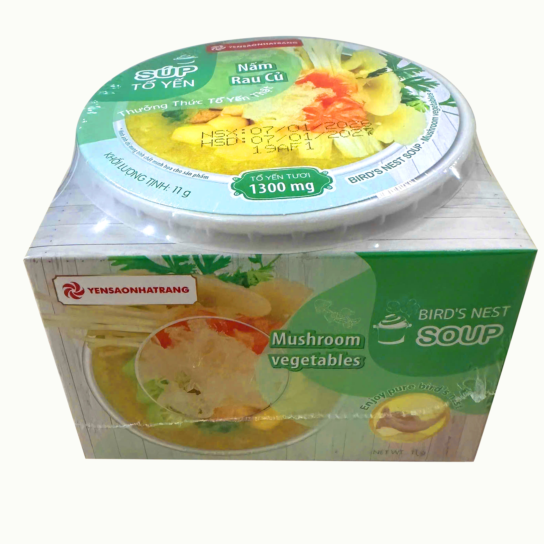 Súp tổ Yến Nấm Rau Củ