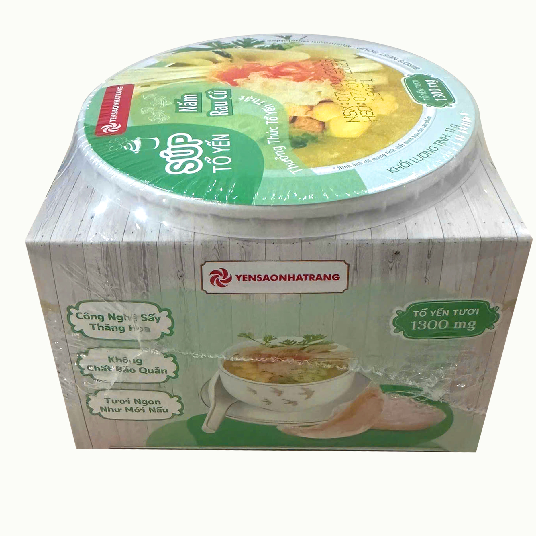 Súp tổ Yến Nấm Rau Củ