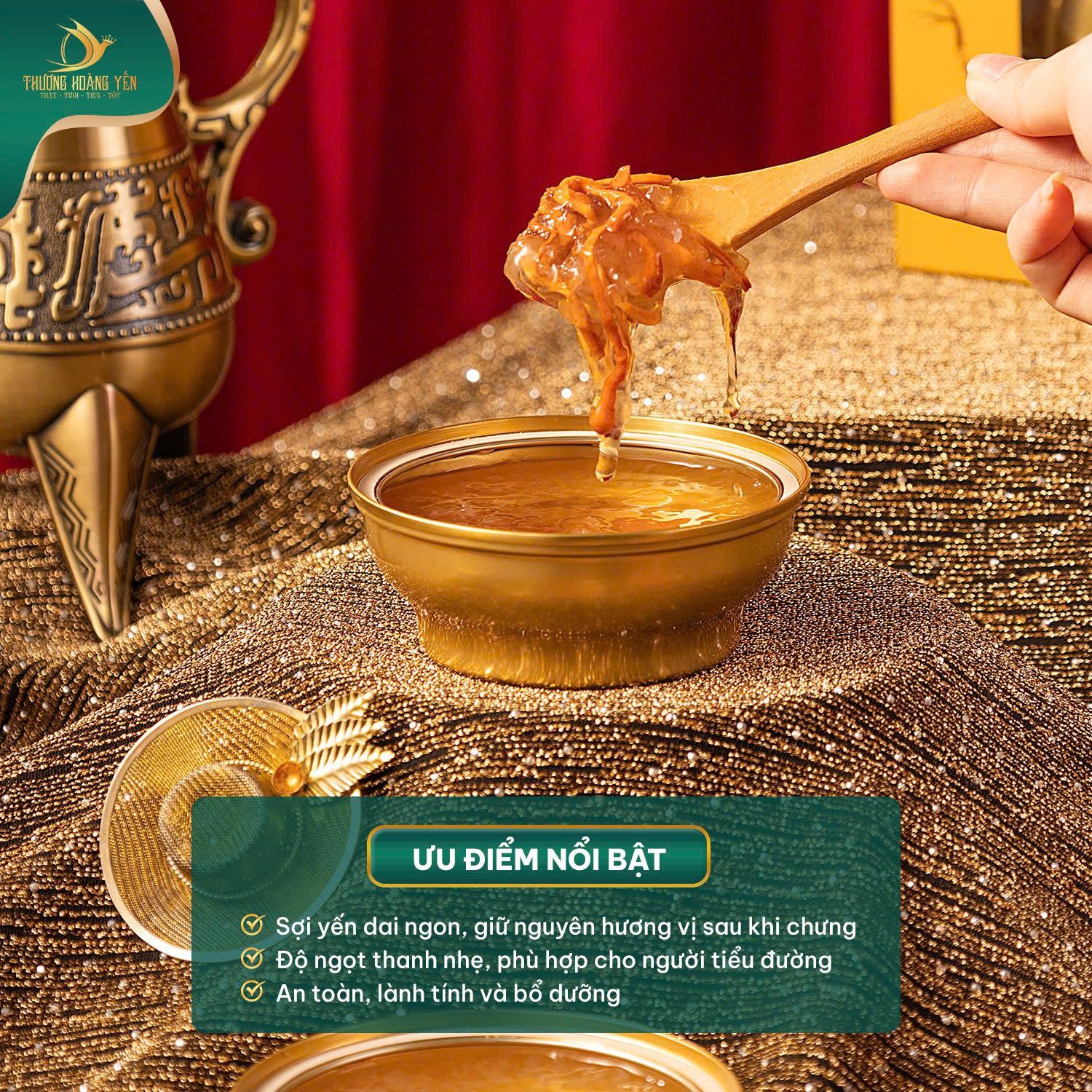 SET 6 Yến chưng Ăn liền mix vị Truyền Thống – THƯỢNG HOÀNG YẾN 140gr