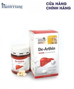 Viên uống DE-ARTHIN hỗ trợ tăng cường chức năng gan (hộp 30 viên)