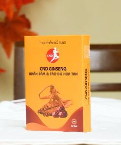 Combo 10 hộp Thực phẩm bổ sung Nhân sâm và táo đỏ hoà tan loại 7 gói