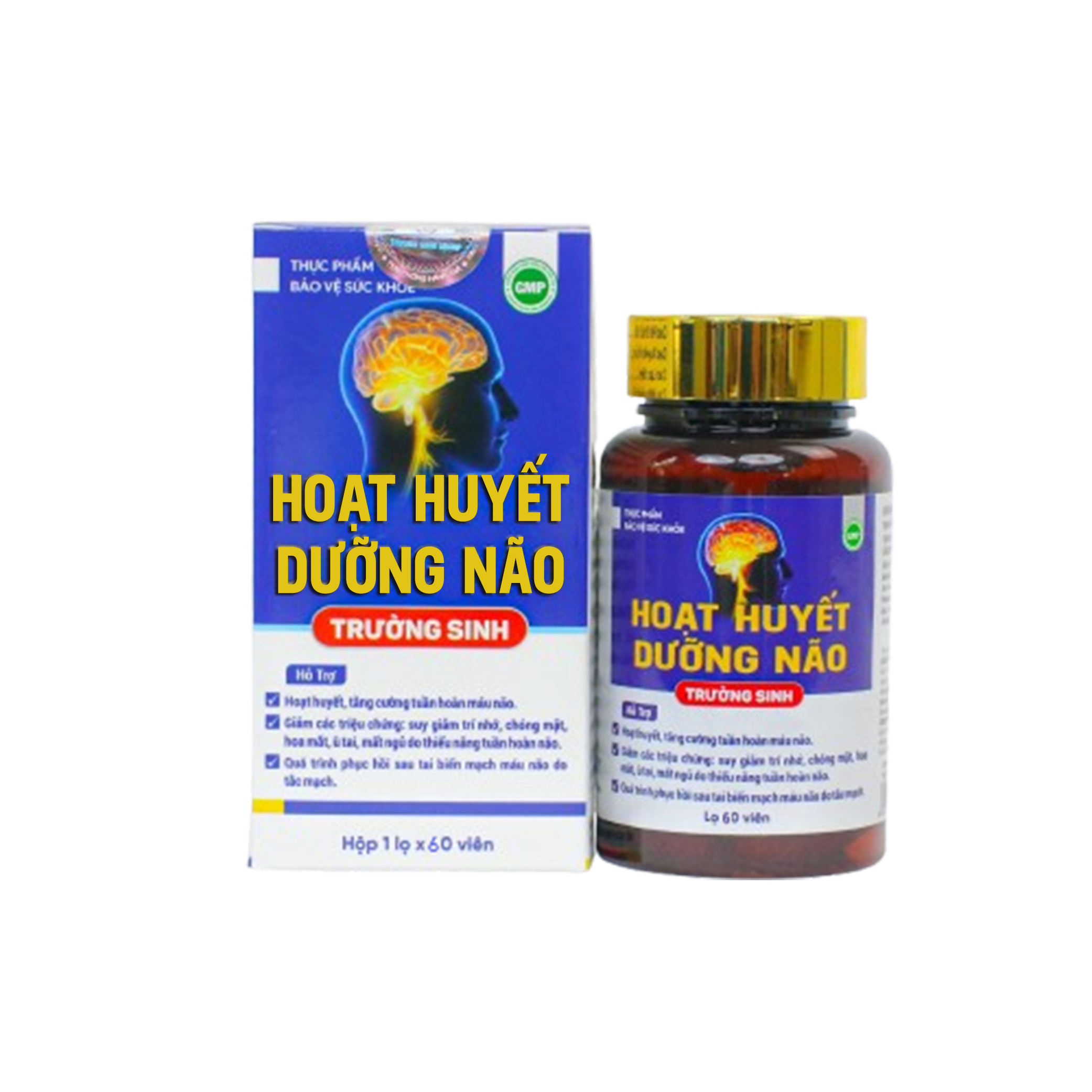 TPBVSK Hoạt huyết dưỡng não Trường Sinh Hộp 60v