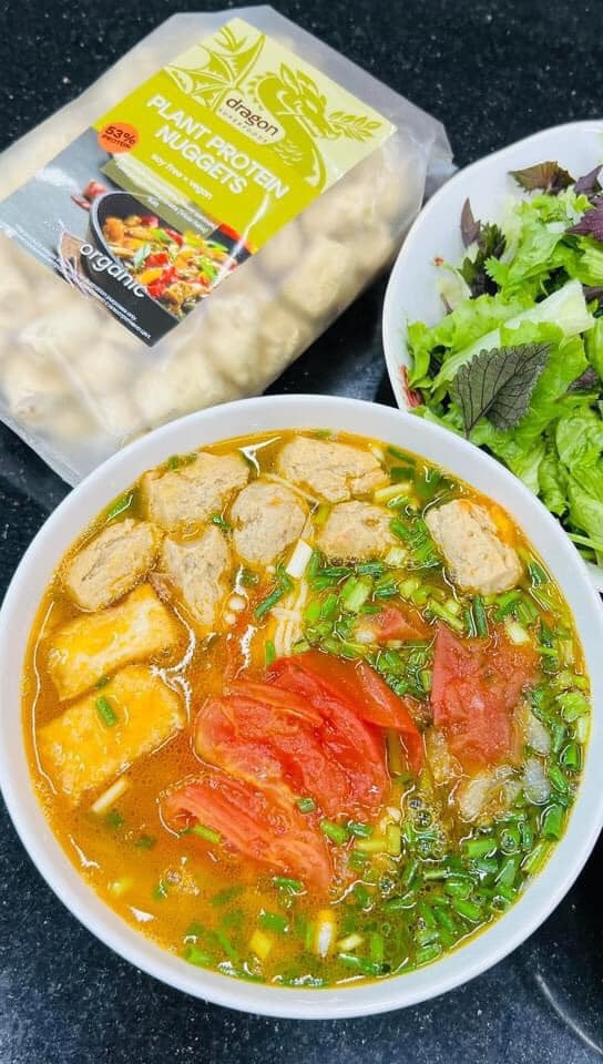 Đạm thực vật hữu cơ thay thế thịt dạng miếng Dragon Superfoods 150g