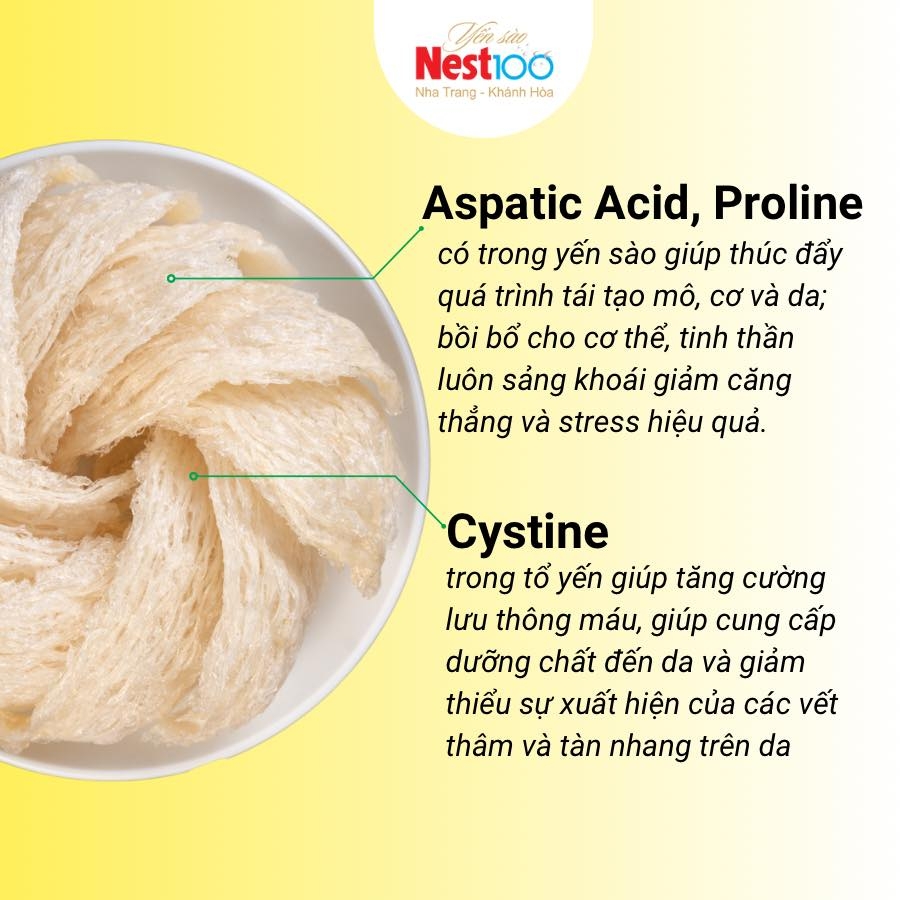 Yến tổ Nest100 – Rút lông loại đặc biệt (50g + túi)