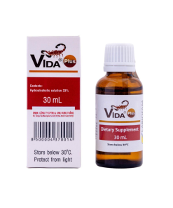 VIDA PLUS – Chiết xuất từ Nọc bọ cạp xanh Cuba (chai 30ml)