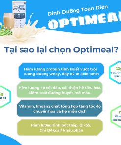 Đạm thực vật Optimeal hộp 7 gói x 20g