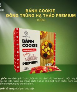 Bánh Cookie Đông Trùng Hạ Thảo Premium 100g