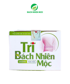 TPBVSK Trĩ Bách Nhiên Mộc hỗ trợ tăng sức bền thành mạch, giảm nguy cơ bị trĩ (Hộp 60 viên)