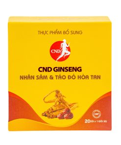 Nhân sâm và táo đỏ hòa tan (kèm túi)