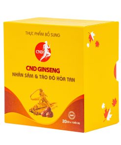 Nhân sâm và táo đỏ hòa tan (kèm túi)