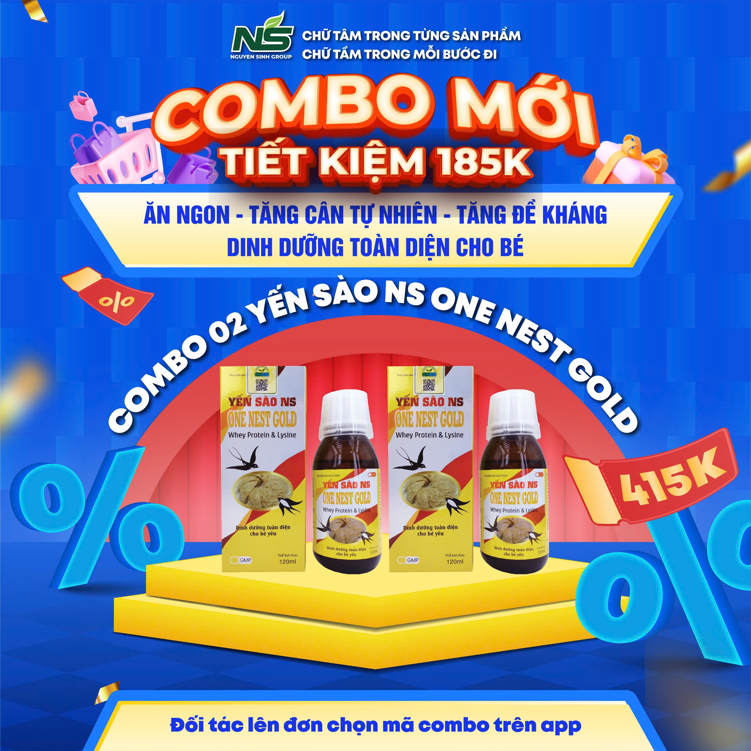 Combo Hỗ trợ ăn ngon – Tăng cân tự nhiên