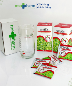 Trà hỗ trợ huyết áp cao và mỡ máu Saturex (Hộp 30 gói)