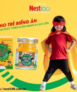 Nước Yến sào Nest100 Kids 2in1 (Lốc 6 lọ)