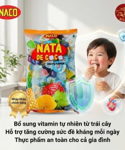 Túi 1,5 ký Thạch hương trái cây Nata de Coco – INACO Mini Jelly