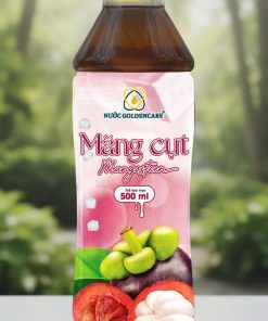 THÙNG 24 CHAI NƯỚC GOLDENCARE – MĂNG CỤT 500ml