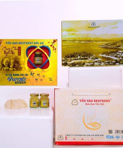 Tổ yến chưng sẵn BESTNEST Hội An 21% Parents Tết 2026 – Hộp cứng 8 hũ