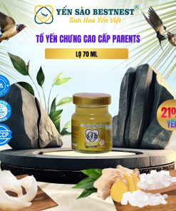 Tổ yến chưng sẵn BESTNEST Hội An 21% Parents Tết 2026 – Hộp cứng 8 hũ