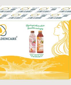 THÙNG 24 CHAI NƯỚC GOLDENCARE – YẾN NHA ĐAM 500ml