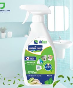 Lau khử mùi toilet sả chanh VIEFARM 600ml
