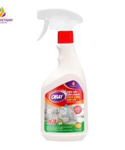 Siêu tẩy cặn canxi Obay 450ml (tẩy vách kính, sen vòi, lavabo, chậu rửa bát…)