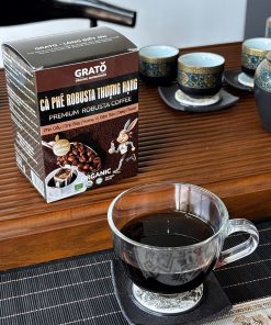 Cà Phê Robusta Hữu Cơ Thượng Hạng Phin Giấy GRATO (10 gói x10 gram)