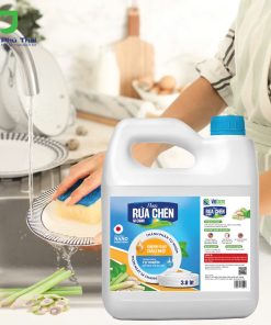 Nước rửa chén sả chanh VIEFARM 3,8 lít