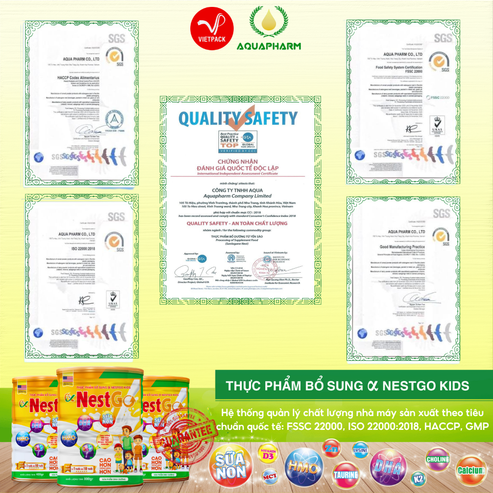 Sữa non Alpha Nest Go Kids hỗ trợ phát triển toàn diện cho trẻ từ 1-10 tuổi (Lon 800g)