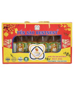 Hộp 6 chai Nước yến sào BESTNEST Mật ong 180ml