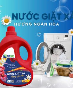 Nước giặt xả hương ngàn hoa VIEFARM 3,6kg