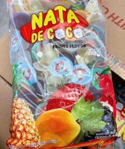 Thùng 6 túi (1.5kg/túi) Thạch hương trái cây Nata de Coco INACO – Mini Jelly